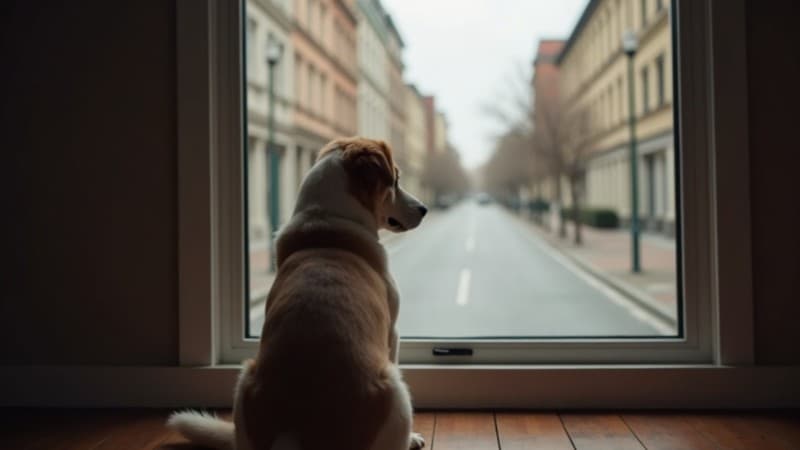 Understanding and addressing excessive barking in dogs, Concept art for illustrative purpose - Monok